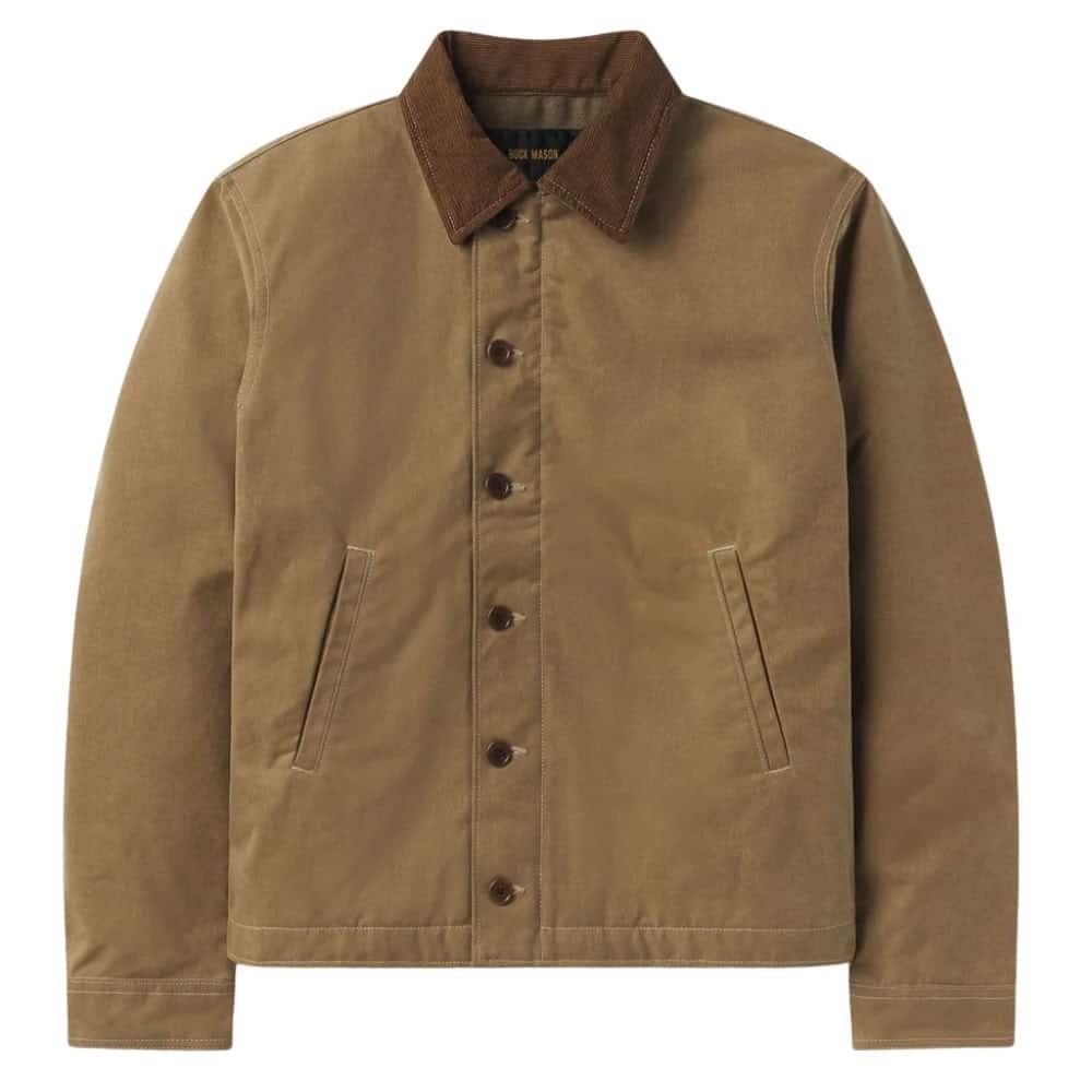 Buck Mason Dry Waxed Canvas Deck Jacket